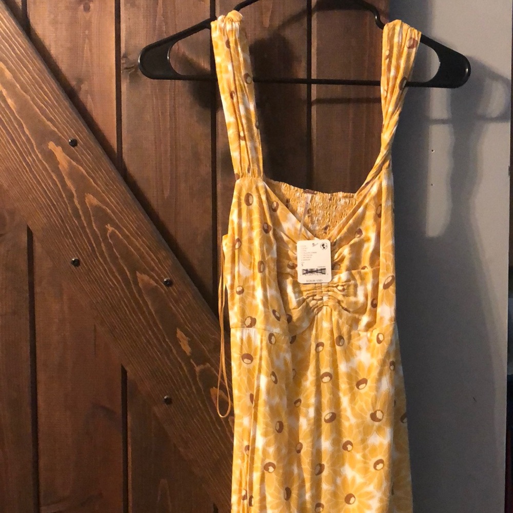 Free People Floral Women's Dress - Picture 3 of 8
